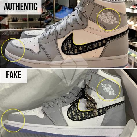 dior jordan 1 real vs fake|fake jordan 1 dior for sale.